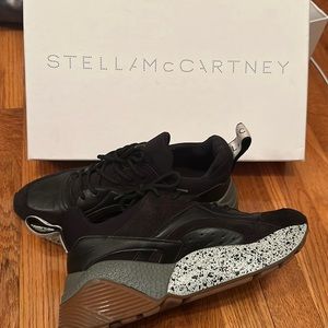 stella mccartney black eclypse sneakers